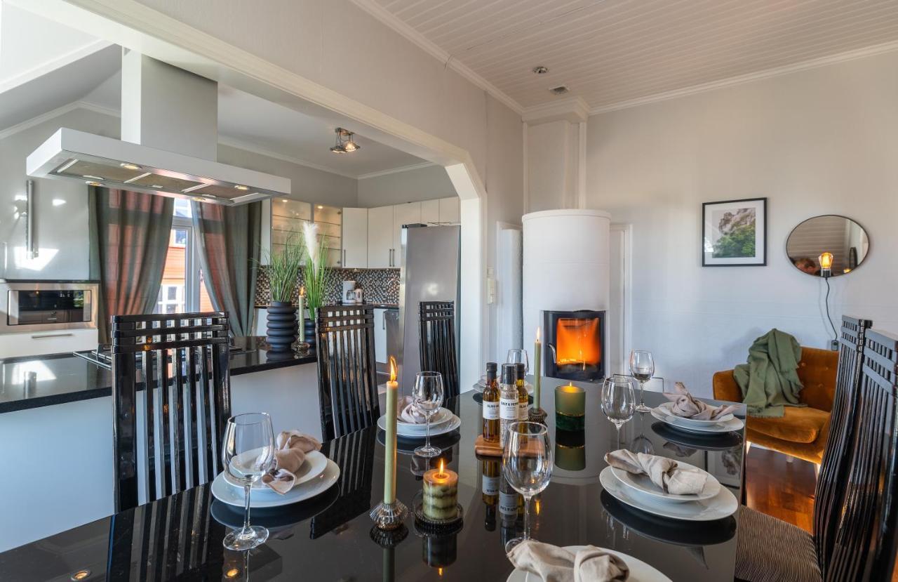 Enter Tromso - Exclusive 4 Bedroom Villa Bagian luar foto